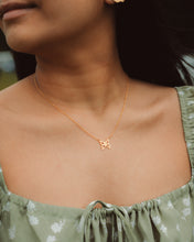 Load image into Gallery viewer, Phoenix 18k gold plated butterfly necklace