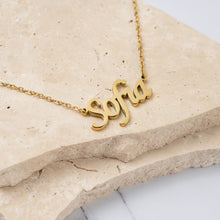Load image into Gallery viewer, Name necklace - custom made