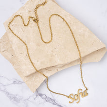 Load image into Gallery viewer, Name necklace - custom made