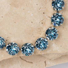 Load image into Gallery viewer, Vera sterling silver plated crystal tennis bracelet