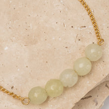 Load image into Gallery viewer, Birthstone 14k gold plated bracelet