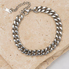 Load image into Gallery viewer, Amahle 18k gold plated cuban bracelet