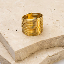 Load image into Gallery viewer, Anastasia 18k gold plated ring