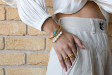Load image into Gallery viewer, Leah 18k gold plated ring
