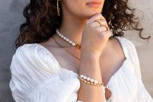 Load image into Gallery viewer, Kathryn 14k gold plated twist bracelet
