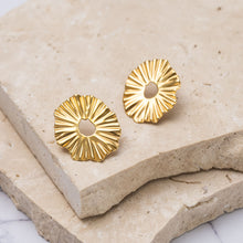 Load image into Gallery viewer, Chantelle 18k gold plated earrings
