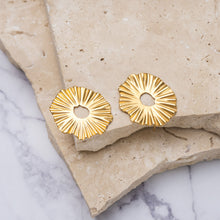 Load image into Gallery viewer, Chantelle 18k gold plated earrings
