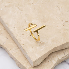 Load image into Gallery viewer, Izzy 18k gold plated ring
