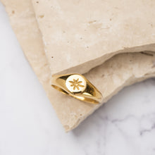 Load image into Gallery viewer, Jaime 18k gold plated ring

