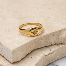 Load image into Gallery viewer, Jaime 18k gold plated ring
