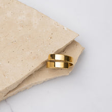 Load image into Gallery viewer, Mara 18k gold plated ring
