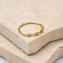 Load image into Gallery viewer, Aria 18k gold plated ring

