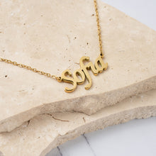 Load image into Gallery viewer, Name necklace - custom made
