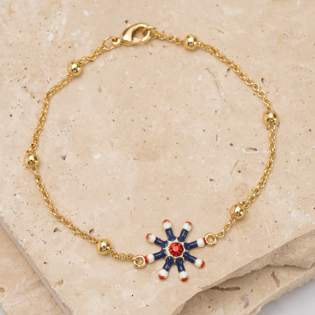 Morčić 14k gold plated goodluck bracelet