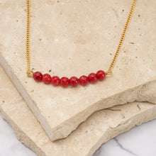 Load image into Gallery viewer, Della ruby quartz necklace
